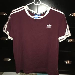 Adidas Maroon T-shirt